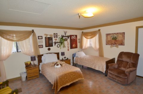 A common area at North Lake Villas.