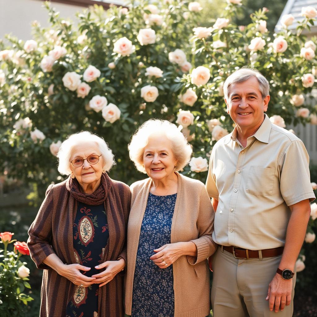 The Braun family at North Lake Villas in Altadena.